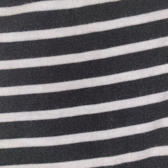 Heart & hips small striped Macy stretch tank green white dress - Picture 6 of 12